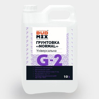 Ґрунтовка універсальна BUDMIX G-2 NORMAL 10 л