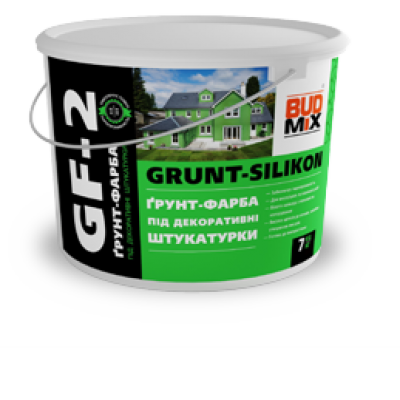 Грунт-фарба силіконова GF-2 BUDMIX GRUNT-SILIKON 14кг